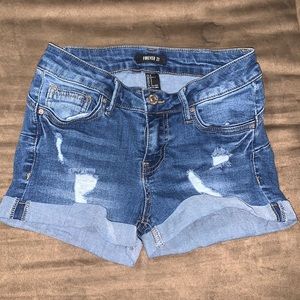Forever 21 jeans shorts